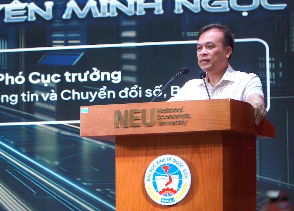TS Nguyễn Minh Ngọc - Phó Cục trưởng Cục trưởng cục Công nghệ thông tin và Chuyển đổi số, Bộ Tài chính. Ảnh: Tường Vân
