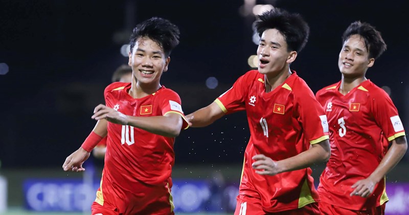 U17 Vietnam will be invested in preparing for the 2025 U17 World Cup. Photo: VFF