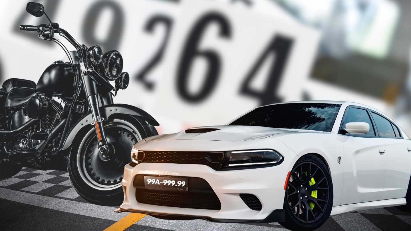 License plate 99B-777. 77 will officially be available in the license plate auction on May 22