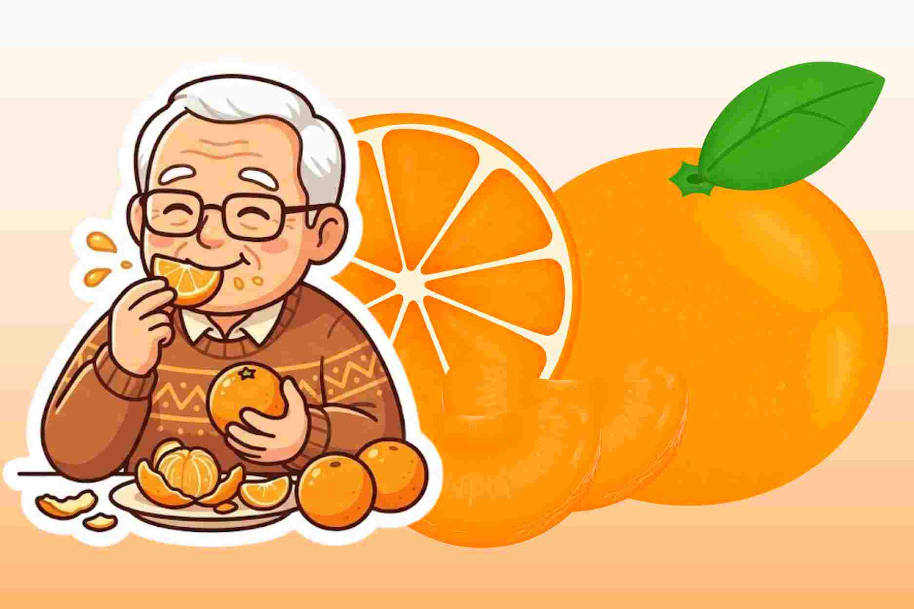 How to eat oranges suitable for the elderly