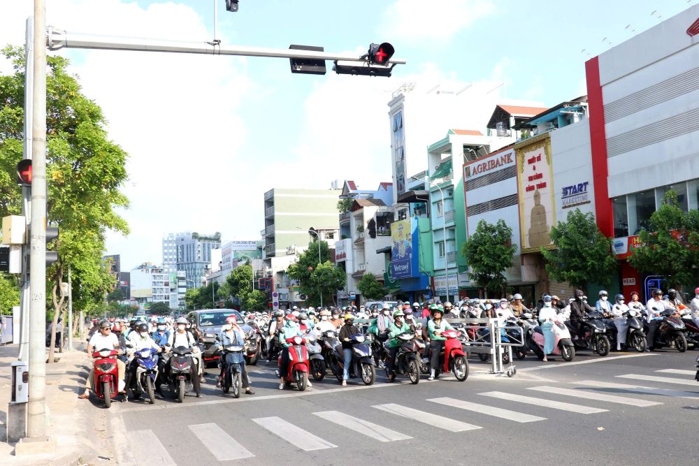 Hot Southern weather. Photo: Anh Tu