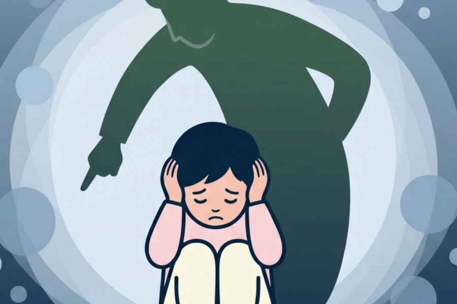 Parenting children too strictly can cause psychological harm to children. Graphics: Thien Nhan