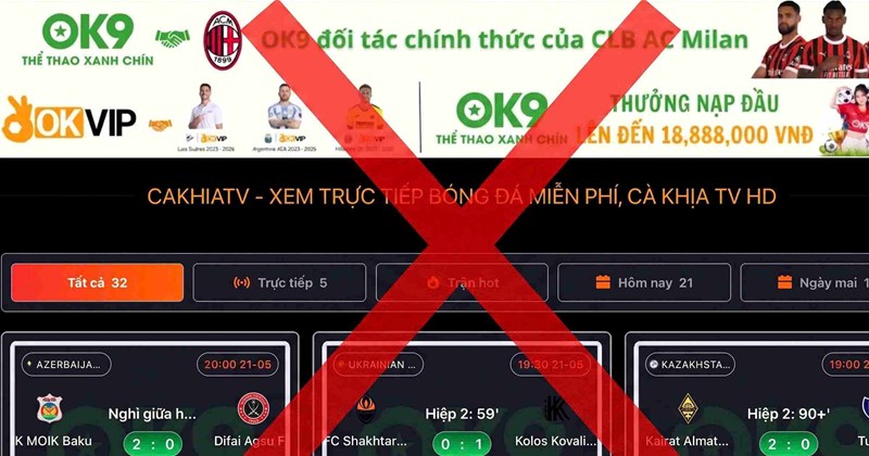 World Cup 2026: Vấn nạn website bóng đá lậu tại Việt Nam