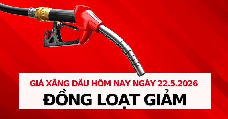 Giá xăng dầu ngày 22/5: Quay đầu giảm