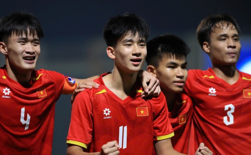 Huấn luyện viên Cristiano Roland khẳng định mục tiêu tiến xa của U17 Việt Nam tại U17 World Cup 2026. Ảnh: VFF