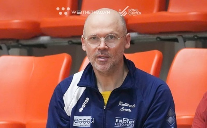 Expert Federico Rampazzo will work in Vietnam in the near future. Photo: Vietnam Volleyball
