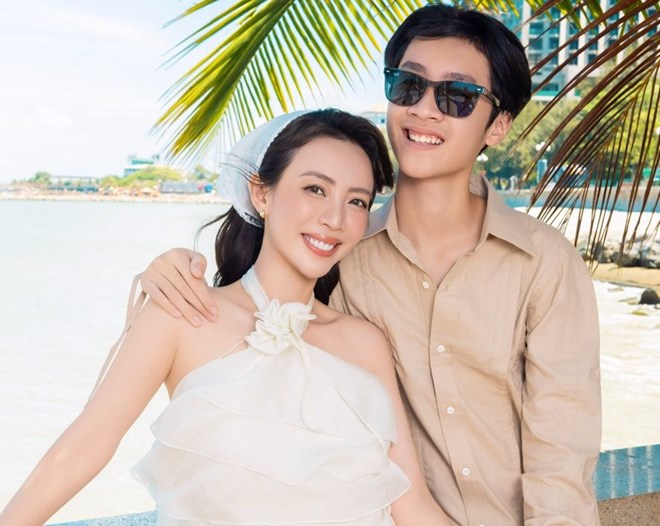 Thu Trang - Tiến Luật tiết lộ về con trai 14 tuổi, cao gần 1,8m