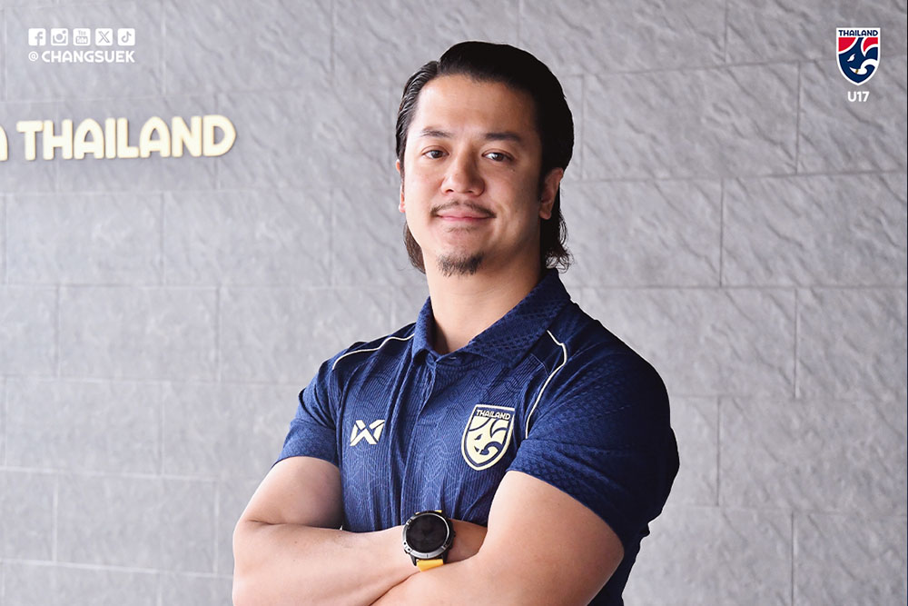 Former assistant coach of Mano Polking leads U17 Thailand. Photo: FAT