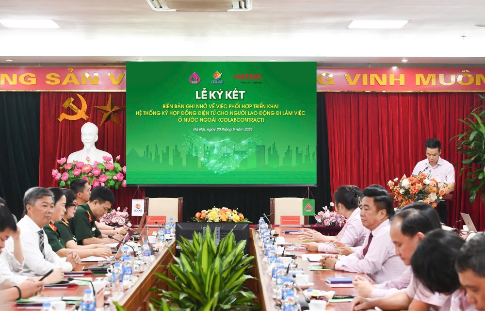 Toàn cảnh buổi lễ ký kết