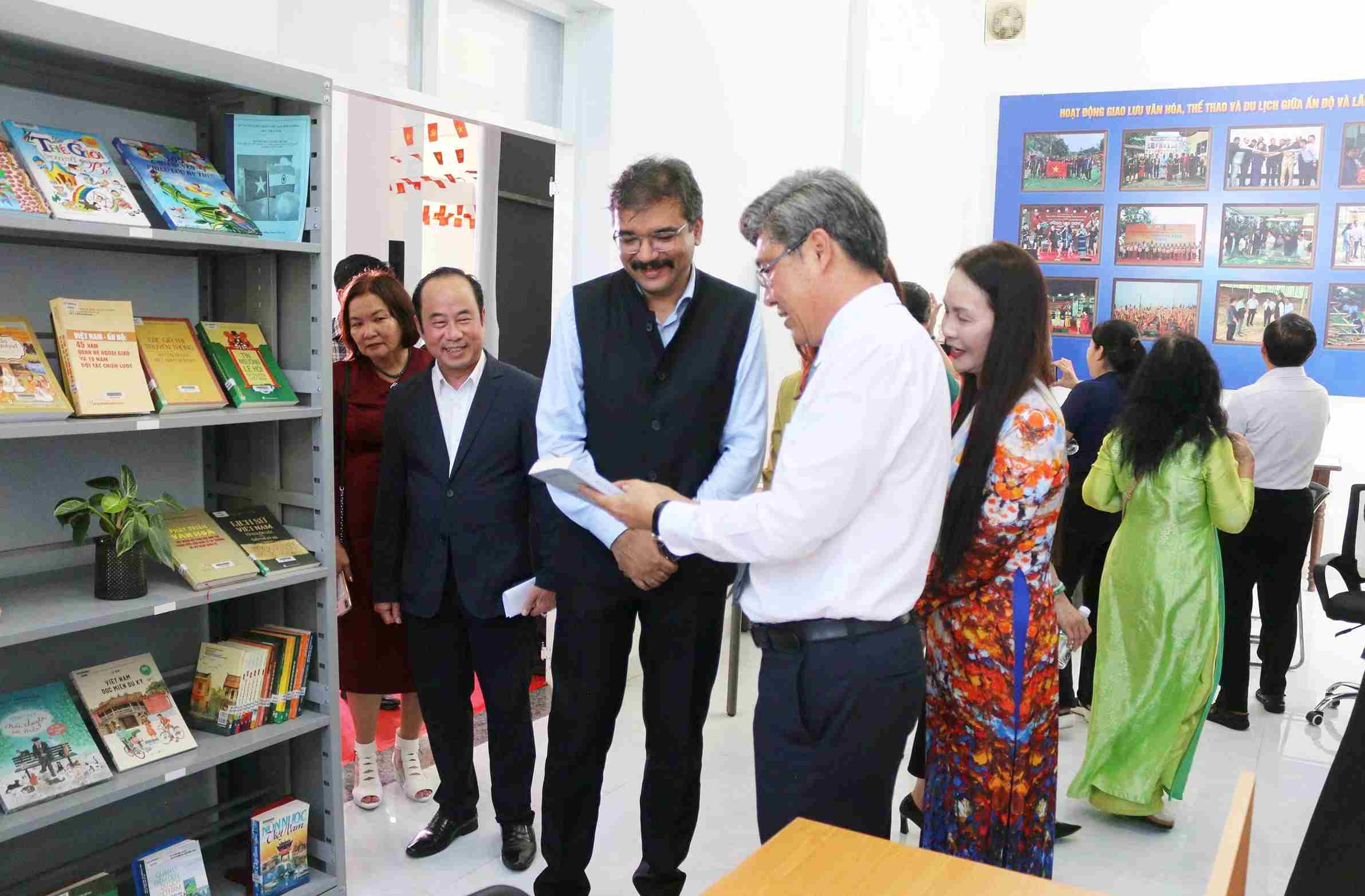 Không gian văn hóa Việt Nam và Ấn Độ tại Lâm Đồng. Ảnh: Phúc Khánh 