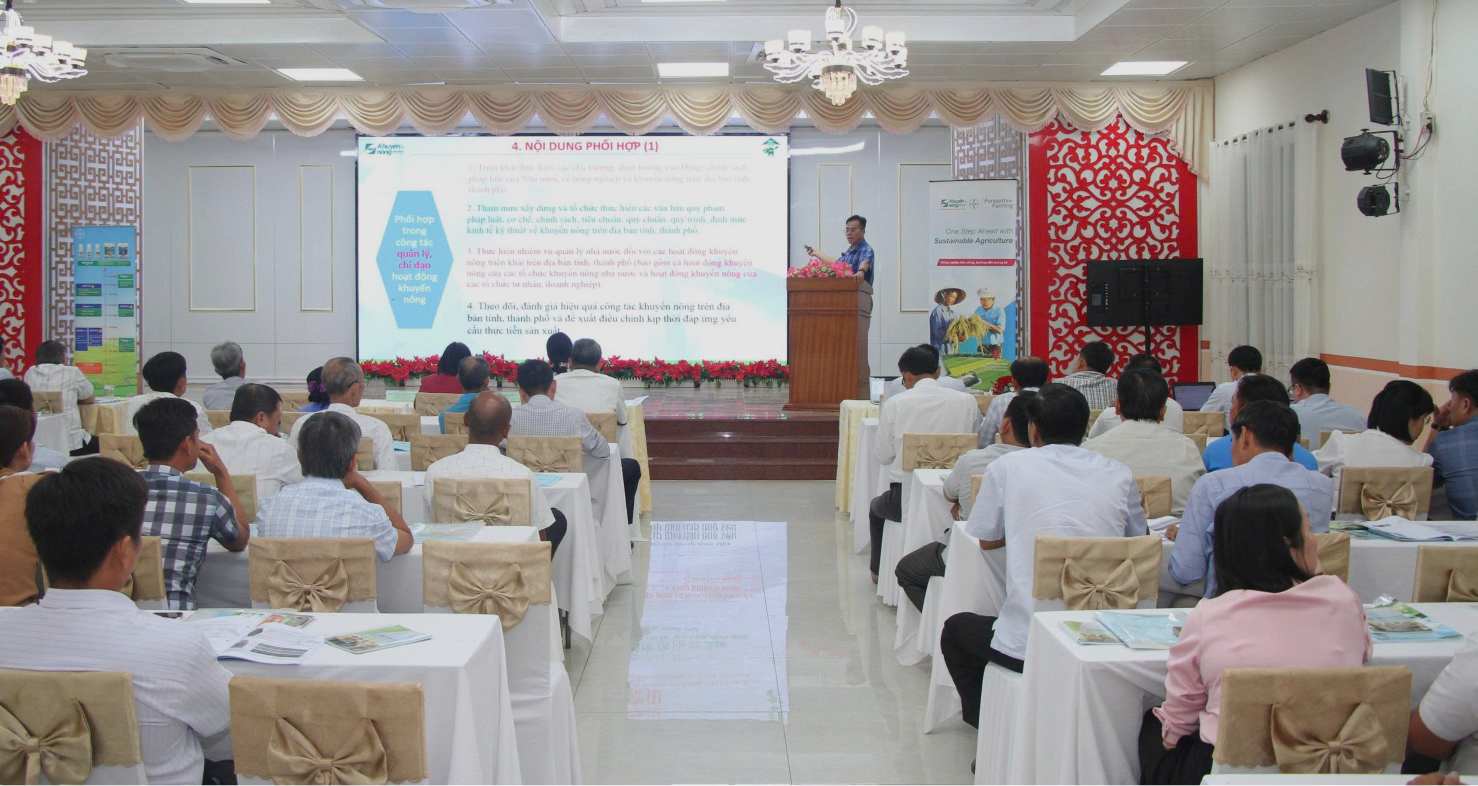 The National Center for Agricultural Extension believes that agricultural extension work needs to be innovated. Photo: Nhat Ho