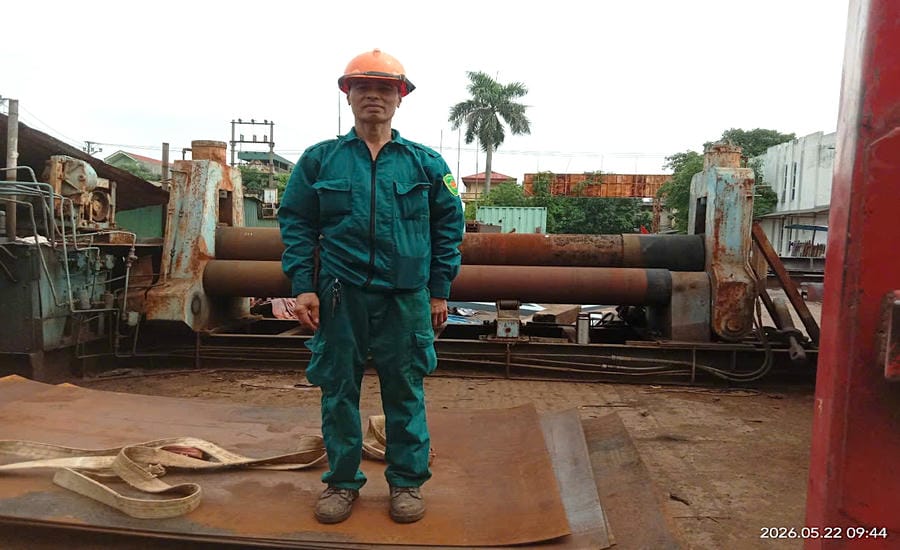 Mr. Nguyen Van Hoa (Phu Tho) was late for social insurance payment by Lilama 3 Joint Stock Company for nearly 7 years, with an amount of 194 million VND. Photo: Hoa Van