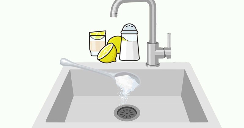8 cách cực đơn giản để khử mùi bồn rửa chén