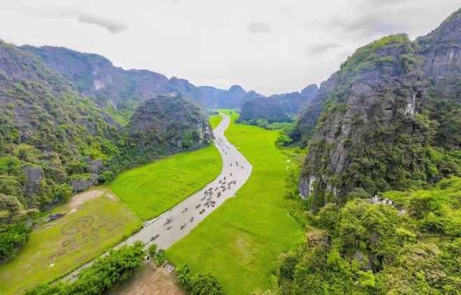 Tam Coc - Trang An Golden Festival will take place from May 24 - 31. Photo: Ninh Binh