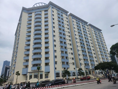 D17 resettlement housing area in Cau Giay ward, Hanoi City. Photo: Minh Hanh