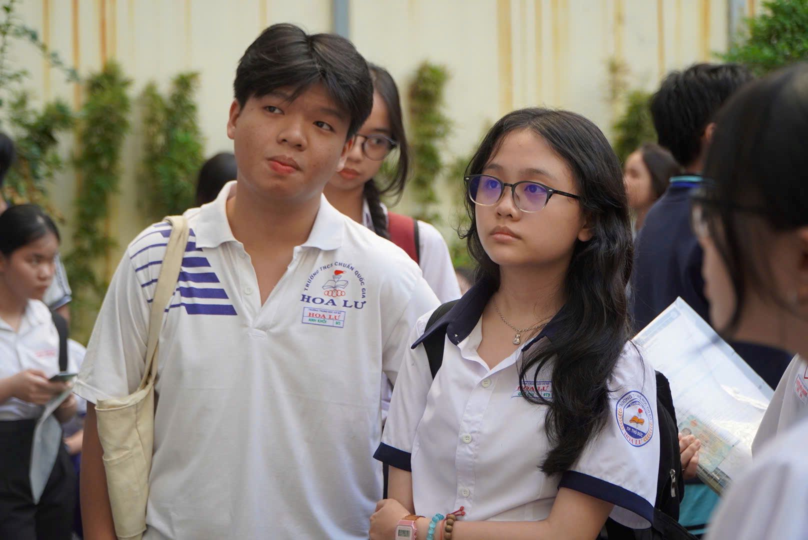 Thí sinh dự thi tuyển sinh vào lớp 10 Trường Phổ thông Năng khiếu năm học 2026-2027. Ảnh: Chân Phúc