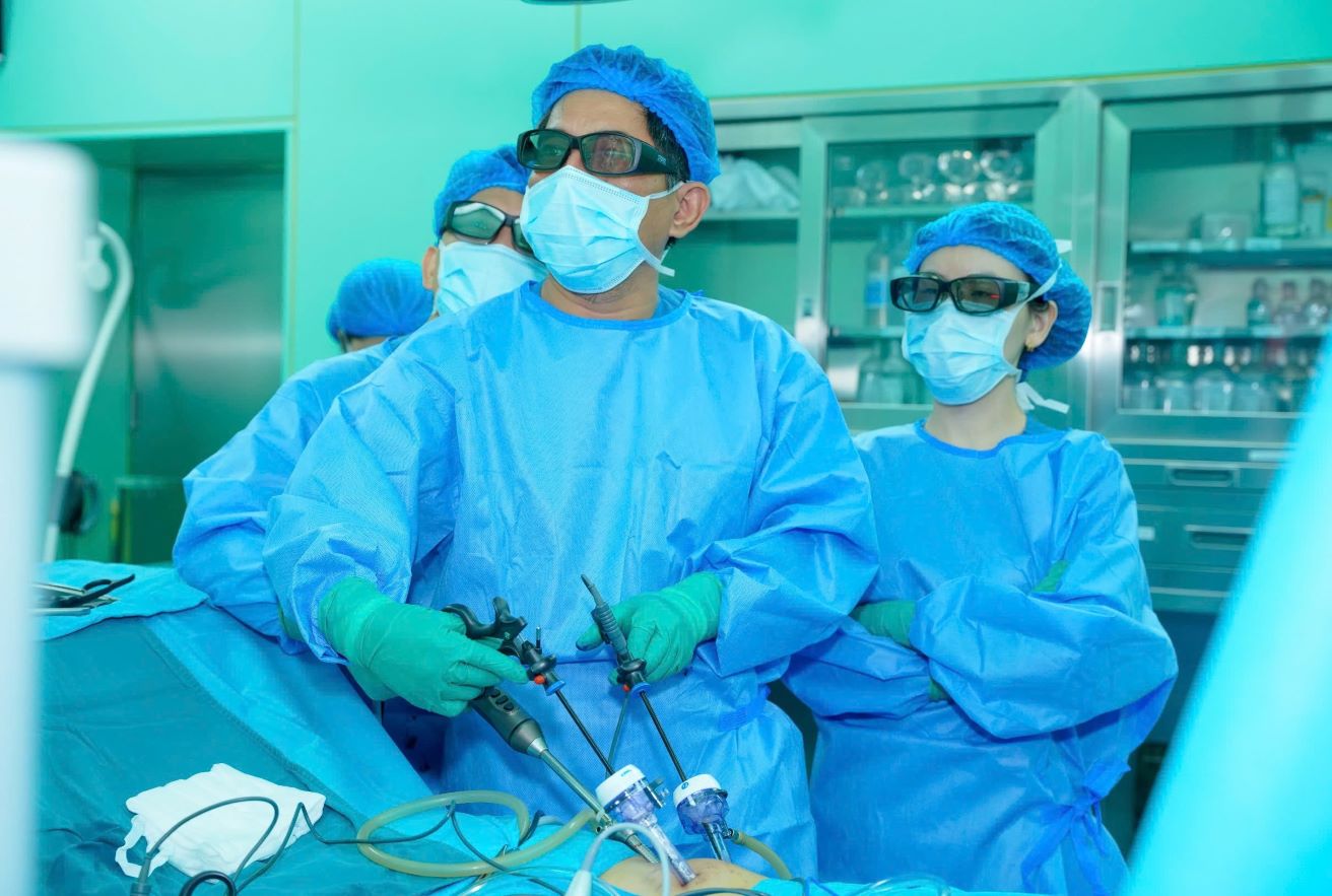 Ho Chi Minh City University Medical Center Hospital has just successfully performed the 100th kidney transplant. Photo: Hospital provided