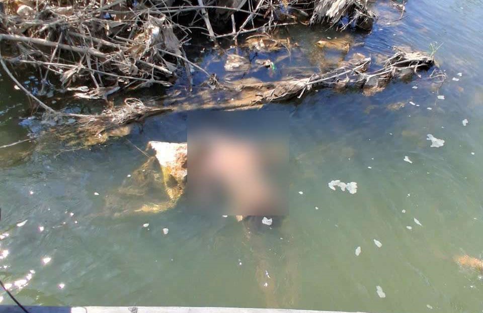 The scene of a tragic drowning on Tra Khuc River (Quang Ngai) that left 3 children dead. Photo: Duc Minh