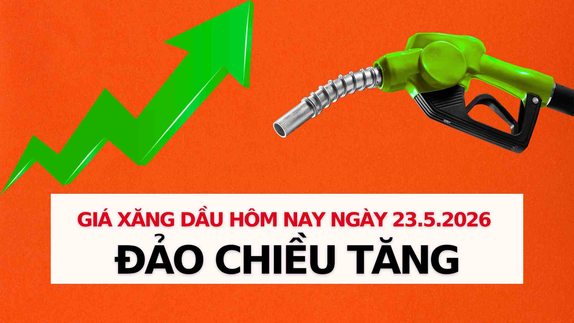 Gasoline and oil prices on May 23rd: World oil prices turn around and increase. Graphics: Thach Lam
