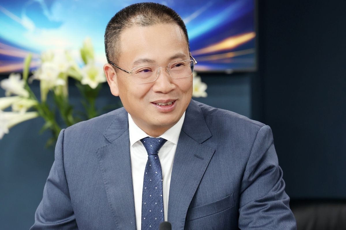 Ông Phạm Anh Đức - Tổng giám đốc Tổng công ty Bảo hiểm PVI phát biểu tại buổi lễ