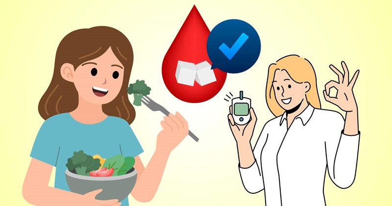 Ăn rau trước, cơm sau giúp ổn định đường huyết, giảm cân
