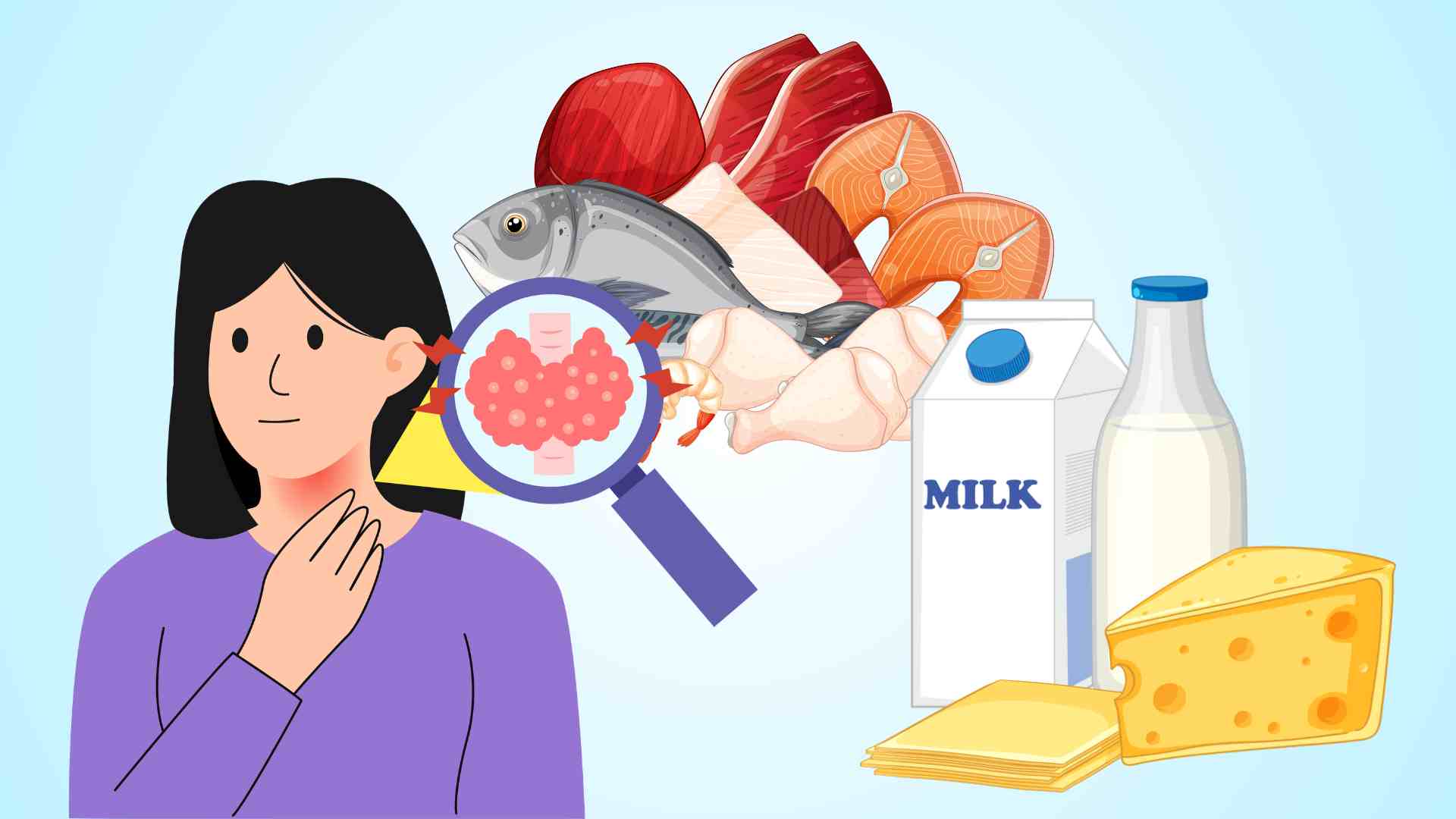 Foods that support thyroid health that patients should know.
