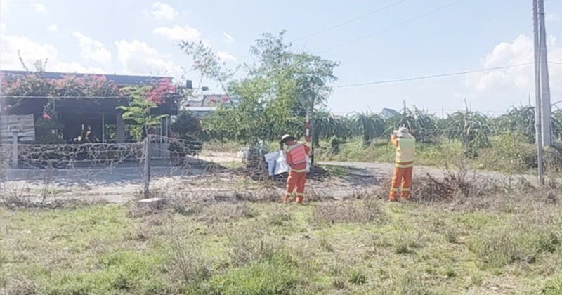 Khẩn trương gia cố hàng rào cao tốc Vĩnh Hảo - Phan Thiết bị phá hoại