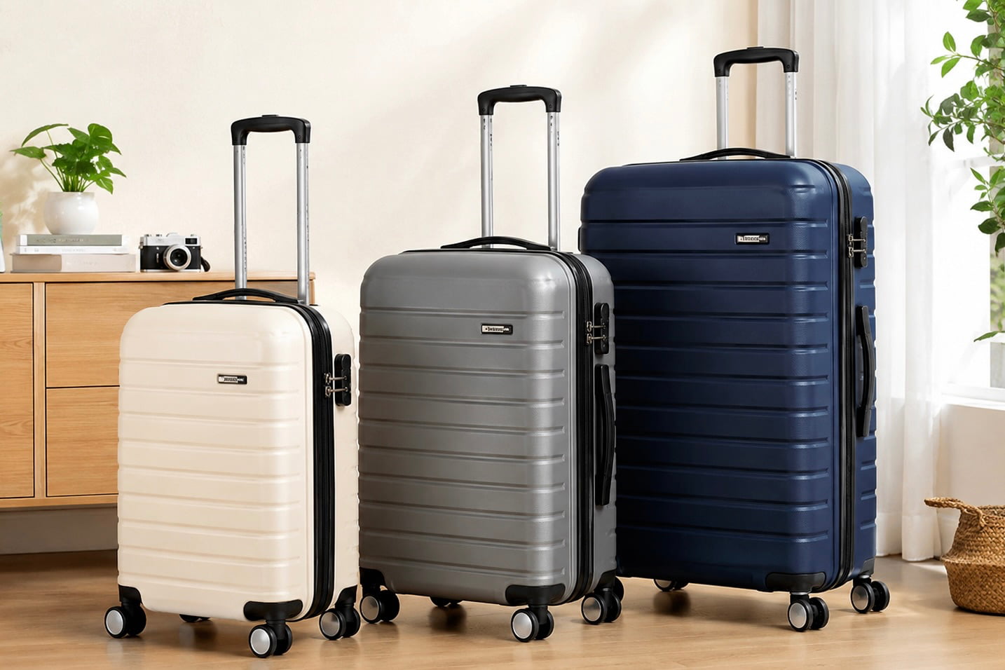 Choosing a suitable suitcase size makes travel during summer trips more convenient. Photo: Thai Trang