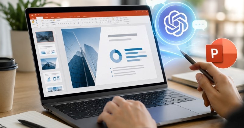 ChatGPT tích hợp vào PowerPoint, hỗ trợ tạo và sửa slide bằng AI
