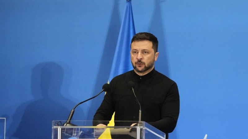 President of Ukraine Volodymyr Zelensky. Photo: Xinhua
