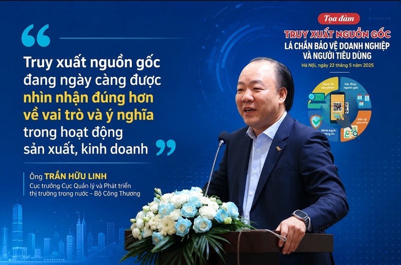 Ông Trần Hữu Linh, Cục trưởng Cục quản lý và phát triển thị trường trong nước (Bộ Công Thương).