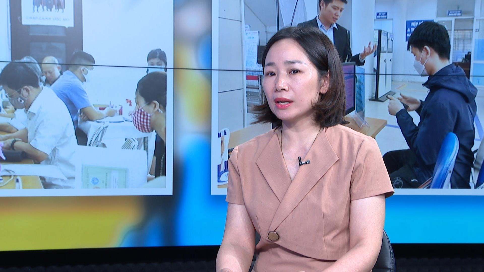Bà Vũ Thị Thanh Liễu - Phó Giám đốc Trung tâm Dịch vụ việc làm Hà Nội. Ảnh: Văn Thắng