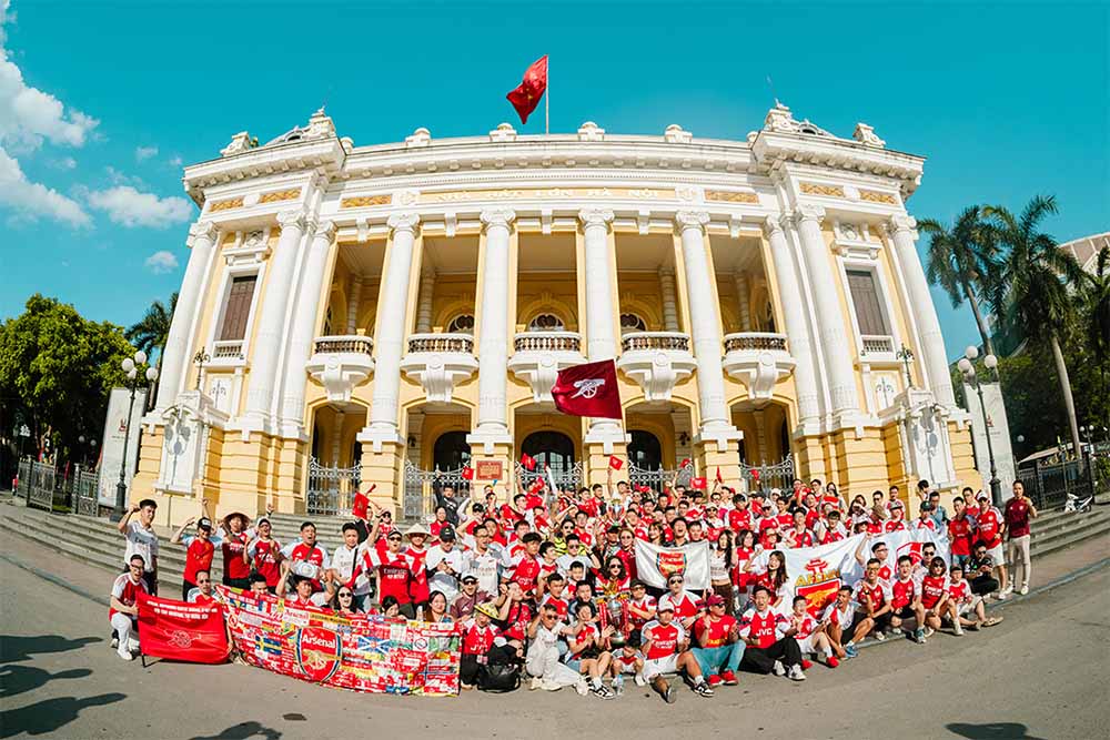 Sự kiện thu hút sự quan tâm của cộng đồng cổ động viên Arsenal tại Việt Nam. Ảnh: FPT Play