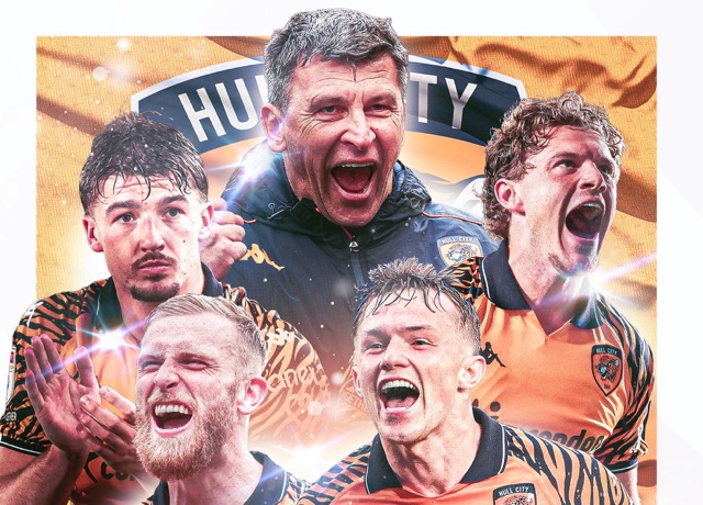 Live Hull City vs Middlesbrough in the Championship play-off final. Photo: Hull City