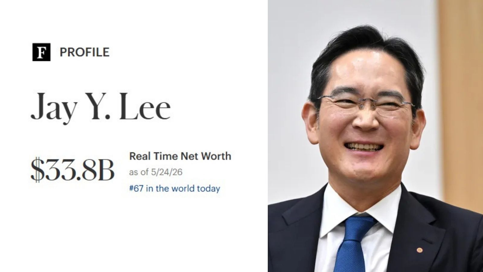 Mr. Jay Y. Lee - Chairman of Samsung Electronics - is the richest billionaire in Korea. Graphics: Minh Huy