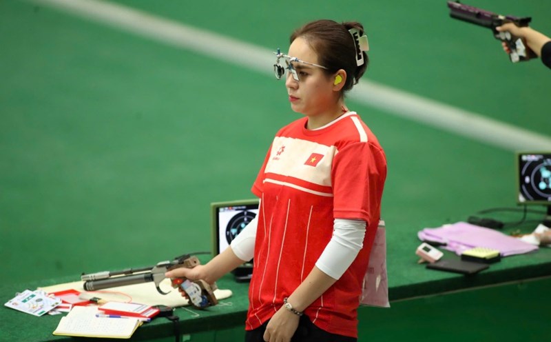 Trinh Thu Vinh will play in Germany to find the best results. Photo: Bui Luong