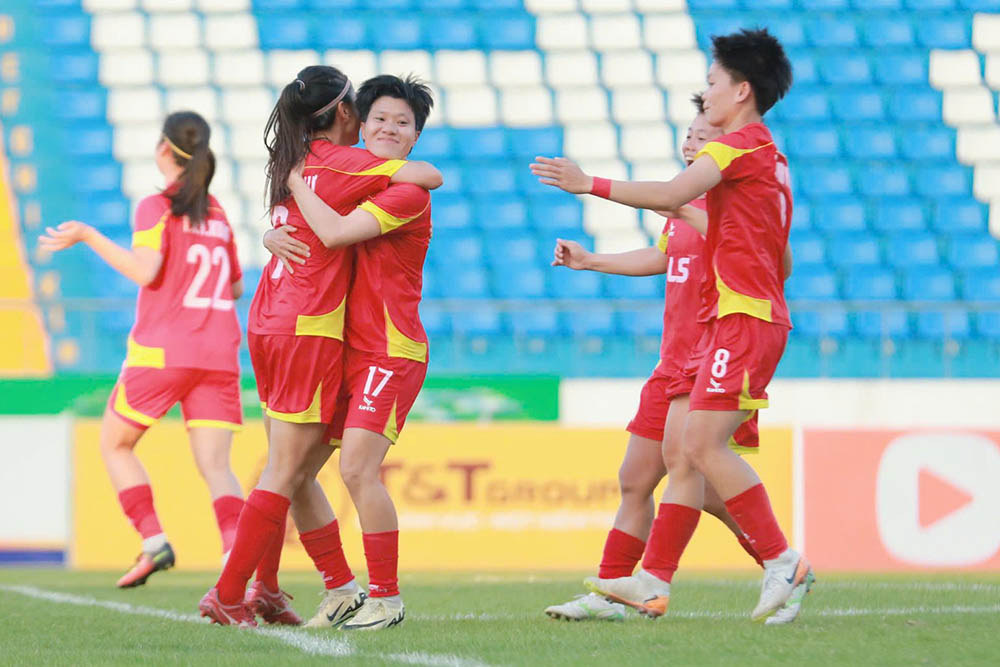 Ho Chi Minh City wins ticket to the final of the 2026 National Women's Football Cup after winning on penalties against Phong Phu Ha Nam. Photo: VFF