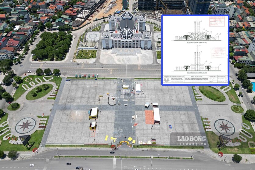 People are looking forward to the new look of Hung Vuong Square after being heavily invested. Photo: To Cong
