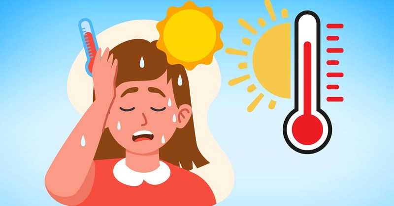 Làm gì để tránh sốc nhiệt trong ngày nắng nóng?