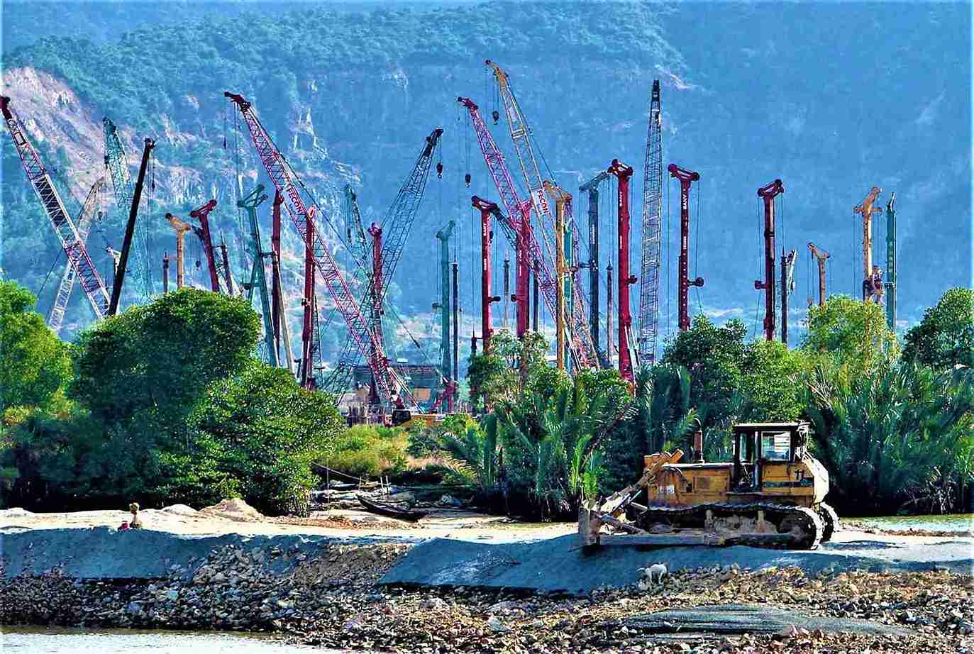 Images at the Nha Trang city mixed-use urban area project. Photo: Cong Thi