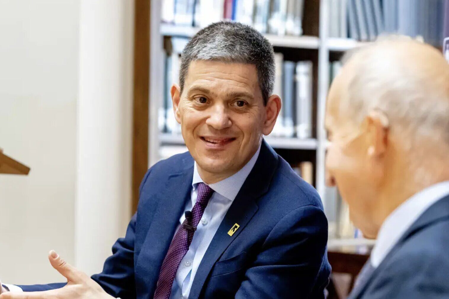 Former British Foreign Secretary David Miliband. Photo: British Royal Institute for Defence and Security Studies