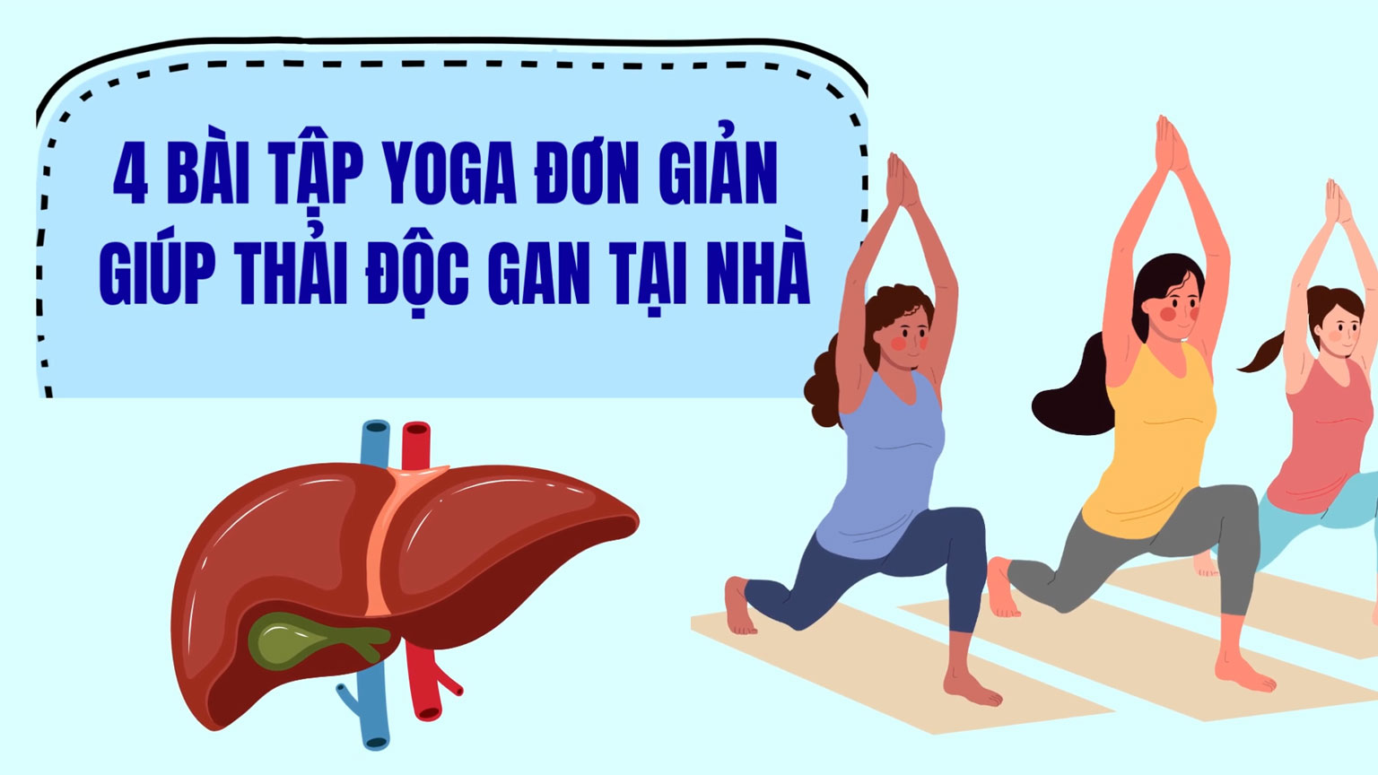 4 simple yoga exercises to help detoxify the liver at home.