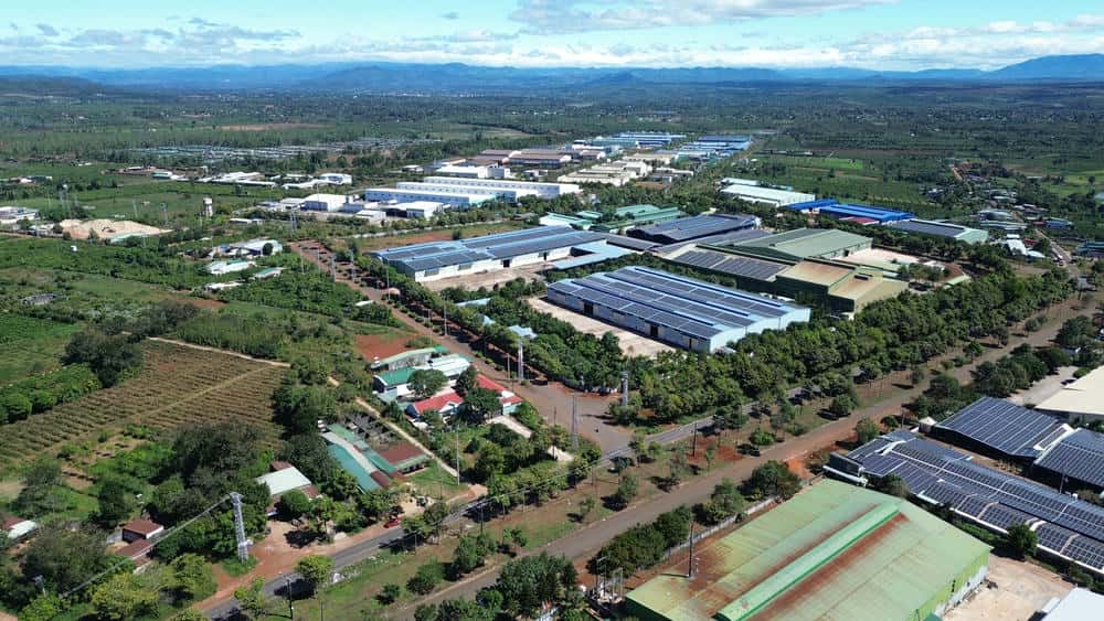 Cụm công nghiệp phải đạt tỉ lệ lấp đầy, sử dụng đất đai, nguồn vốn đầu tư hiệu quả, không để ô nhiễm môi trường. Ảnh: Thanh Tuấn