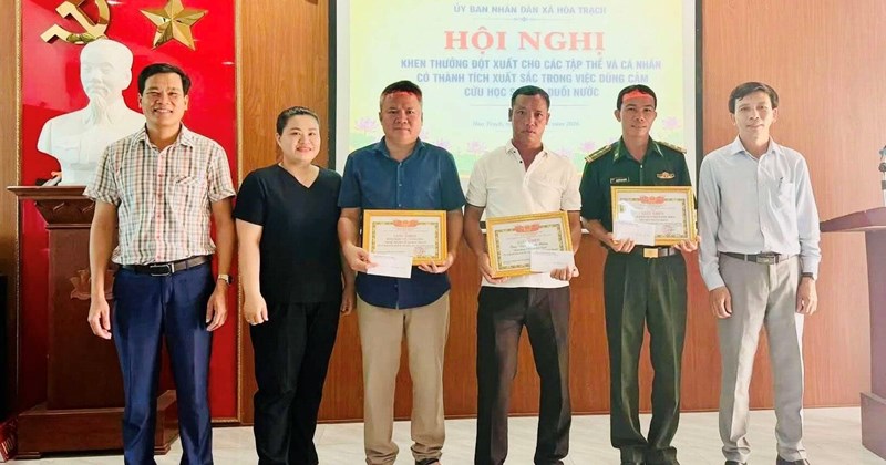 Quảng Trị: Ghi nhận hành động dũng cảm cứu bé trai đuối nước