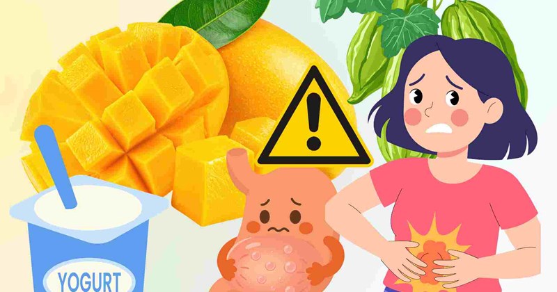 Những thực phẩm không nên ăn quá nhiều cùng xoài vào mùa hè