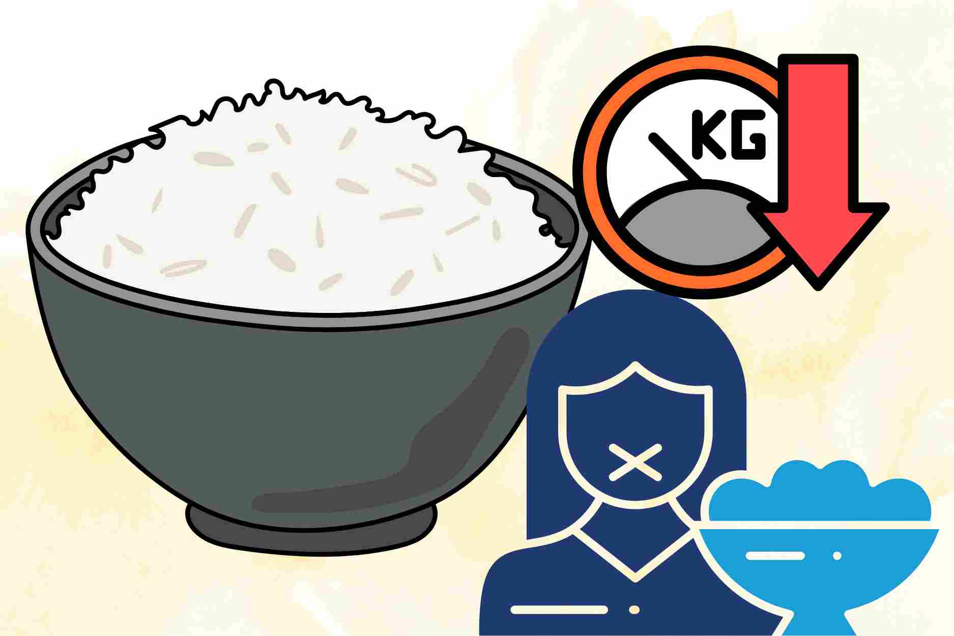 The reason for completely skipping white rice may not help lose weight