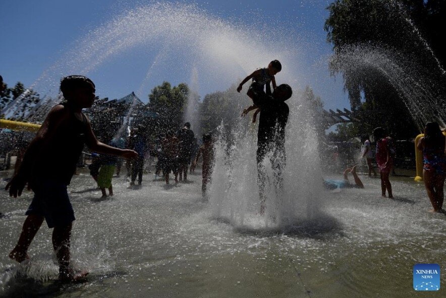 Hot weather in the summer of this year is forecast to spread in the context of El Nino formation. Photo: Xinhua