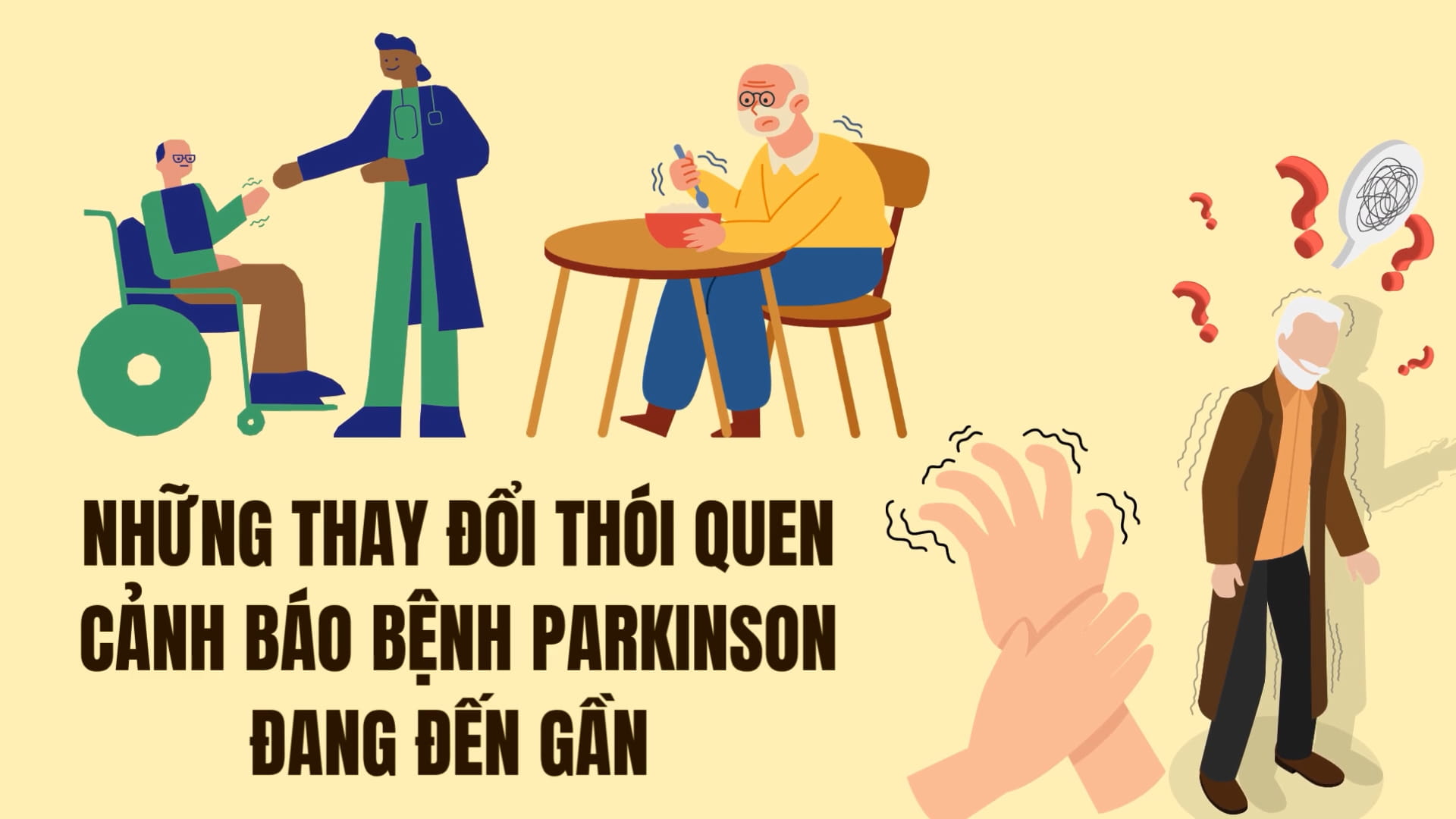 Changes in habits warn that Parkinson's disease is approaching