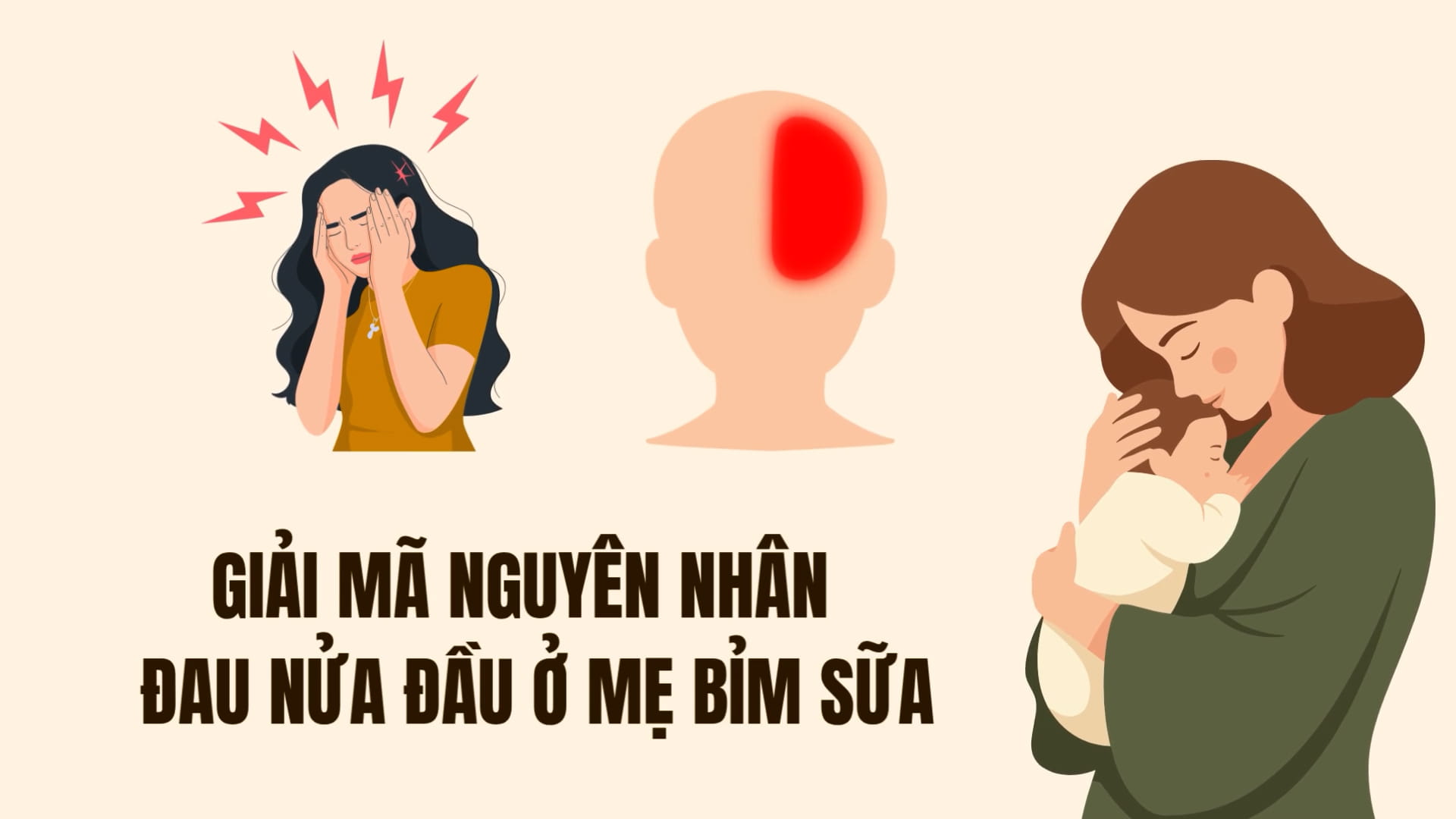Decoding the causes of migraines in breastfeeding mothers