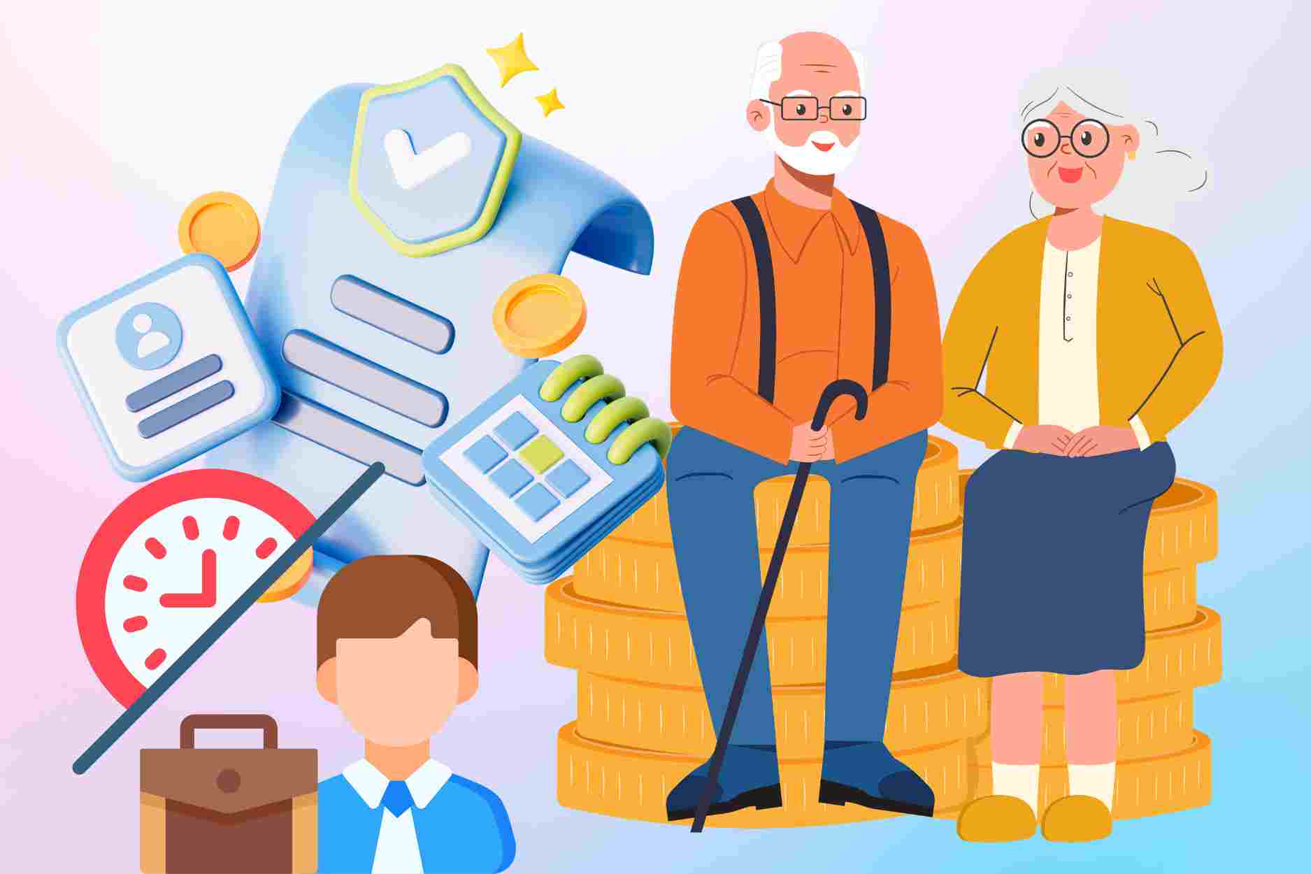 Is it necessary to pay social insurance when receiving a pension when working part-time?